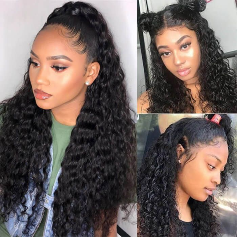 CheetahBeauty Deep Wave 360 Full Lace Wig