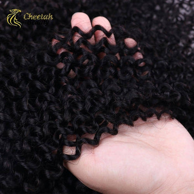 3c/4a Curly Clip-Ins Hair Extensions Clip In Human Hair Extension (8pcs)