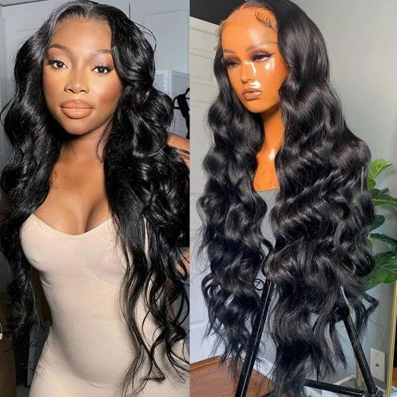 40 Inch Long Body Wave HD Transparent Lace Wig 100% Virgin Human Hair Wig