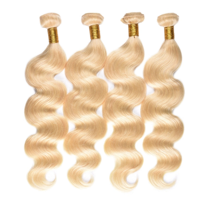 #613 Blonde Body Wave Bundles 100% Cuticle Aligned Human Hair Extension