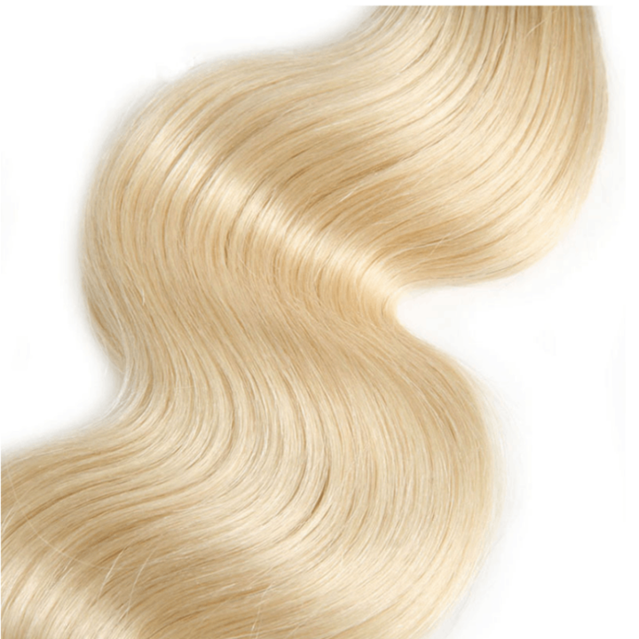 #613 Blonde Body Wave 4 Bundles 100% Virgin Human