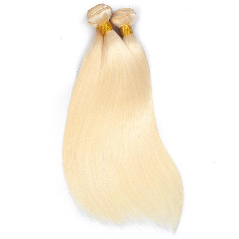 #613 Blonde Bundles Straight 4 Bundles 100% Virgin Human Hair