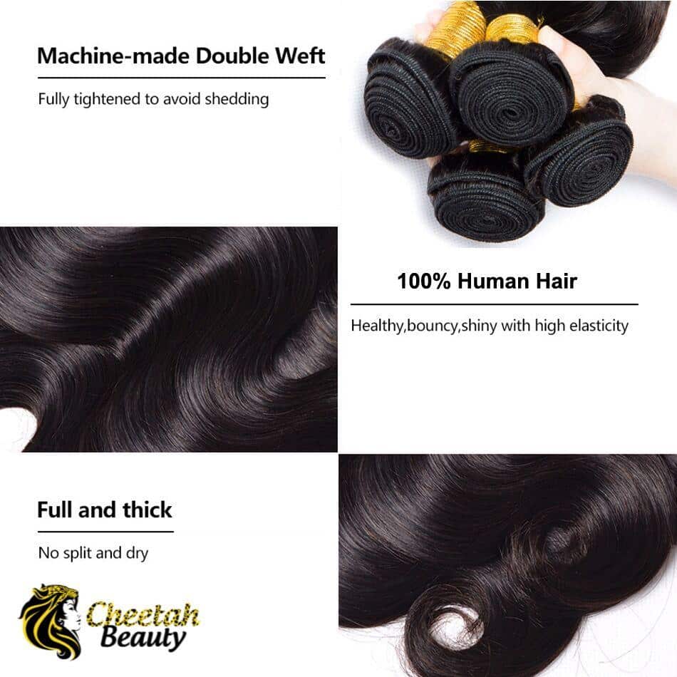 9A Body Wave 1 Bundle 100%  Human Hair Bundle Cuticle Aligned 