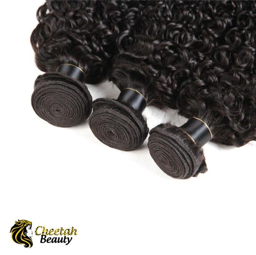 9A Curly Wave 3 Bundles 100% Human Hair Bundles Cuticle Aligned 