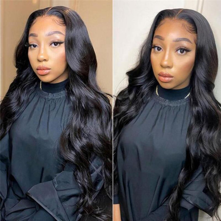 Body Wave 5x5/6x6 HD Transparent Lace Closure Wig 100% Virgin Human Hair