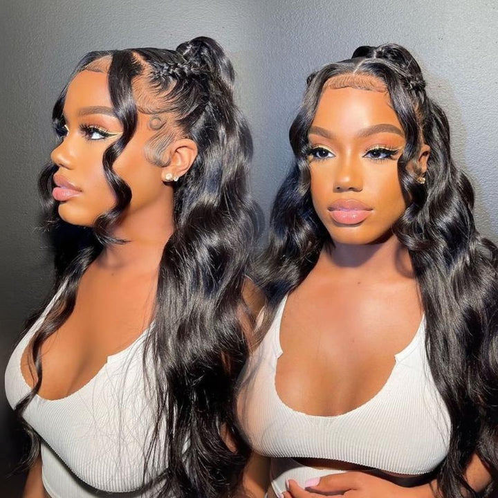 Body Wave Transparent Full Lace Wig CheetahBeauty 100% Virgin Human Hair