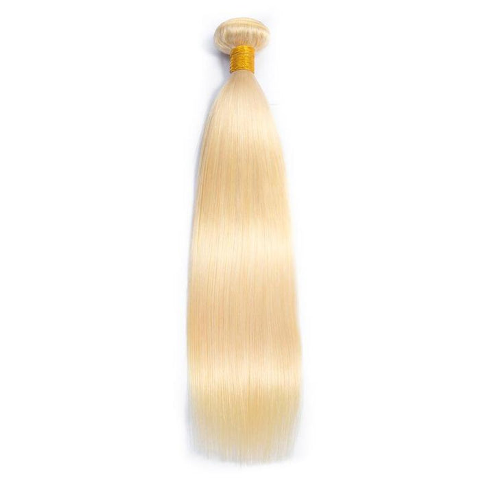 #613 Blonde Straight 1 Bundle 100% Human Hair Extension