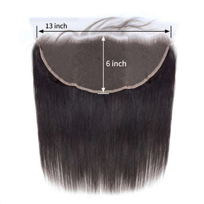 13x4/13x6 Straight Lace Frontal 100% Virgin Huaman Hair Lace Frontal