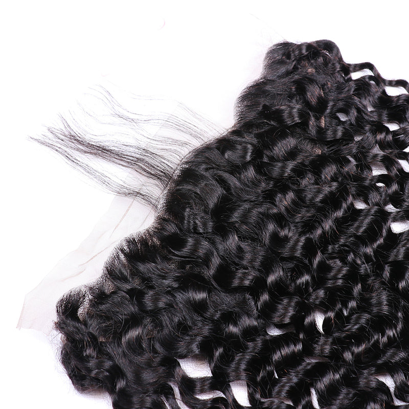 13x4/13x6 Water Wave Lace Frontal 100% Virgin Human Hair Lace Frontal