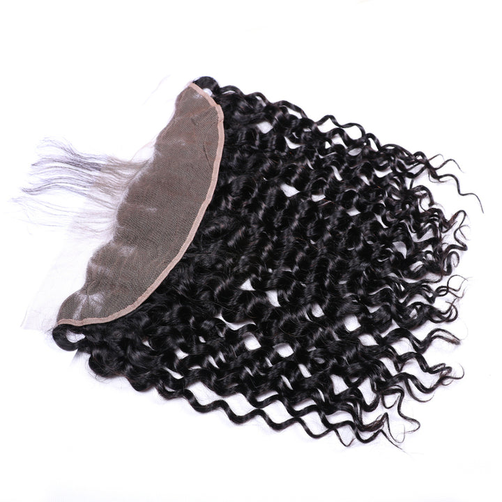 13x4/13x6 Water Wave Lace Frontal 100% Virgin Human Hair Lace Frontal