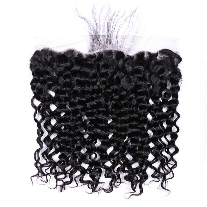 13x4/13x6 Water Wave Lace Frontal 100% Virgin Human Hair Lace Frontal