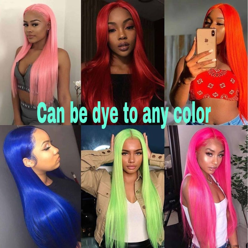 #613 Blonde Color Straight Hair 3 Bundles 100% Virgin Human Hair Extension