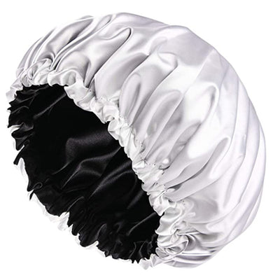 Double Layer Silky Soft Sleeping Cap Hair Protective Accessories