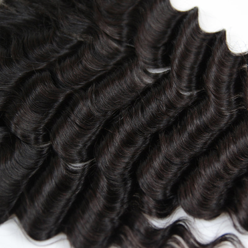 Loose Deep 13x4/13x6 Ear To Ear Lace Frontal 100% Virgin Human Hair Frontal