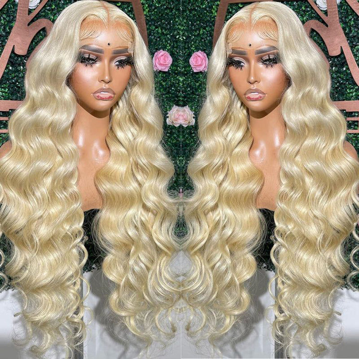 #613 Full Lace | 613 Blonde Body Wave Full Lace Wig 100% Virgin Human Hair