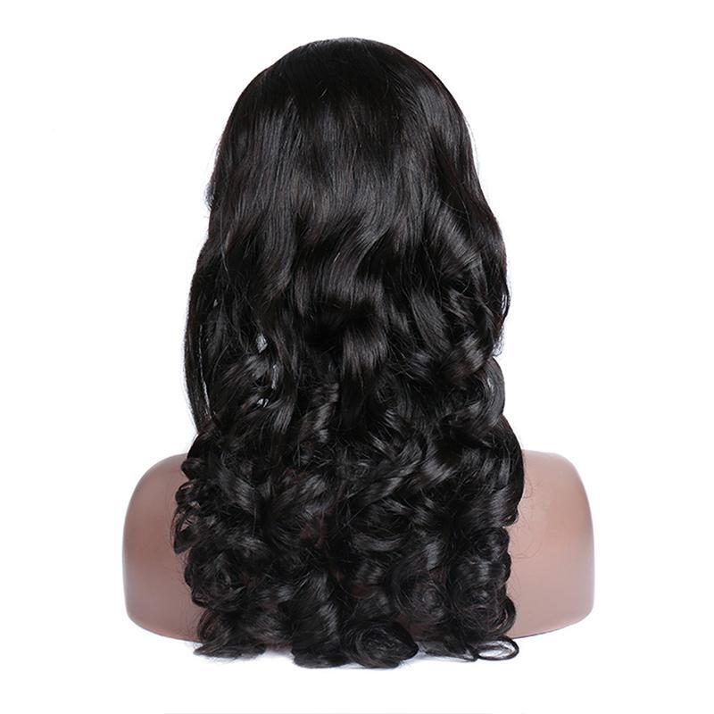 oose Wave 4x4 HD Transparent Lace Closure Wig 100% Virgin Human Hair