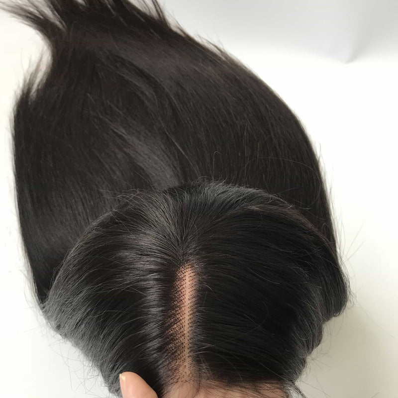 Straight 4x4 HD Transparent Lace Closure Wig 100% Virgin Human Hair