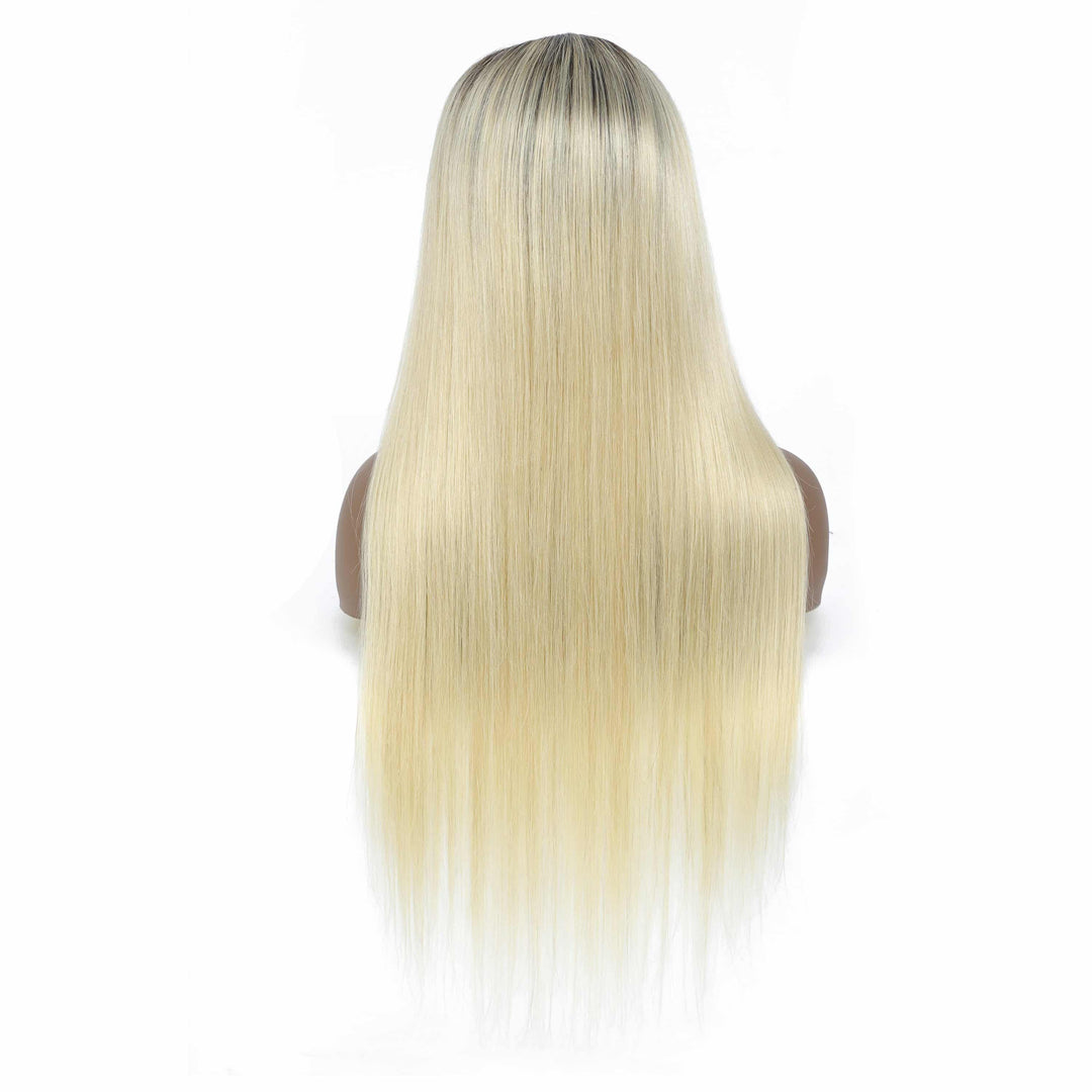 Straight 1B/613 Ombre Headband Wig CheetahBeauty Human Virgin Hair Wig 