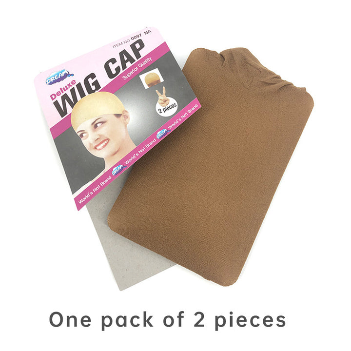 Stocking Wig Cap Snood Mesh Natural Nude Beige Wig Caps