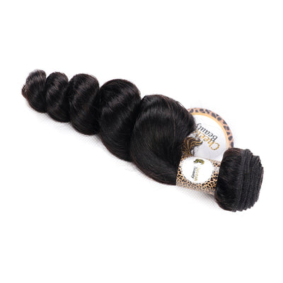 Loose Wave Bundles With 5x5 Lace Closure 10A Virgin Human Hair Extension