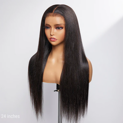 Type 4C Edge Hairline Straight 13x4/13x6 Glueless Lace Frontal Wigs