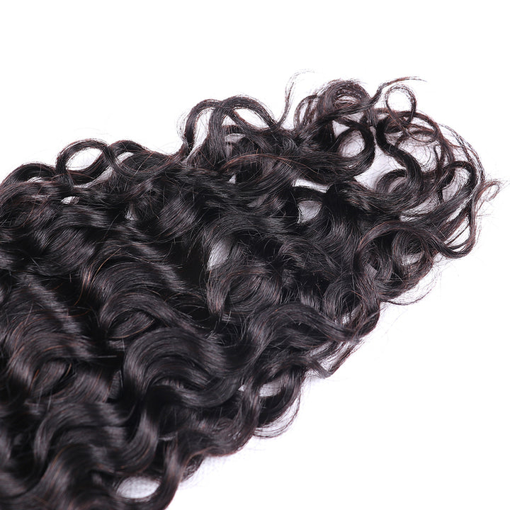 Cheetahbeauty Water Wave Transparent Lace Closure Pre-plucked With Baby Hair